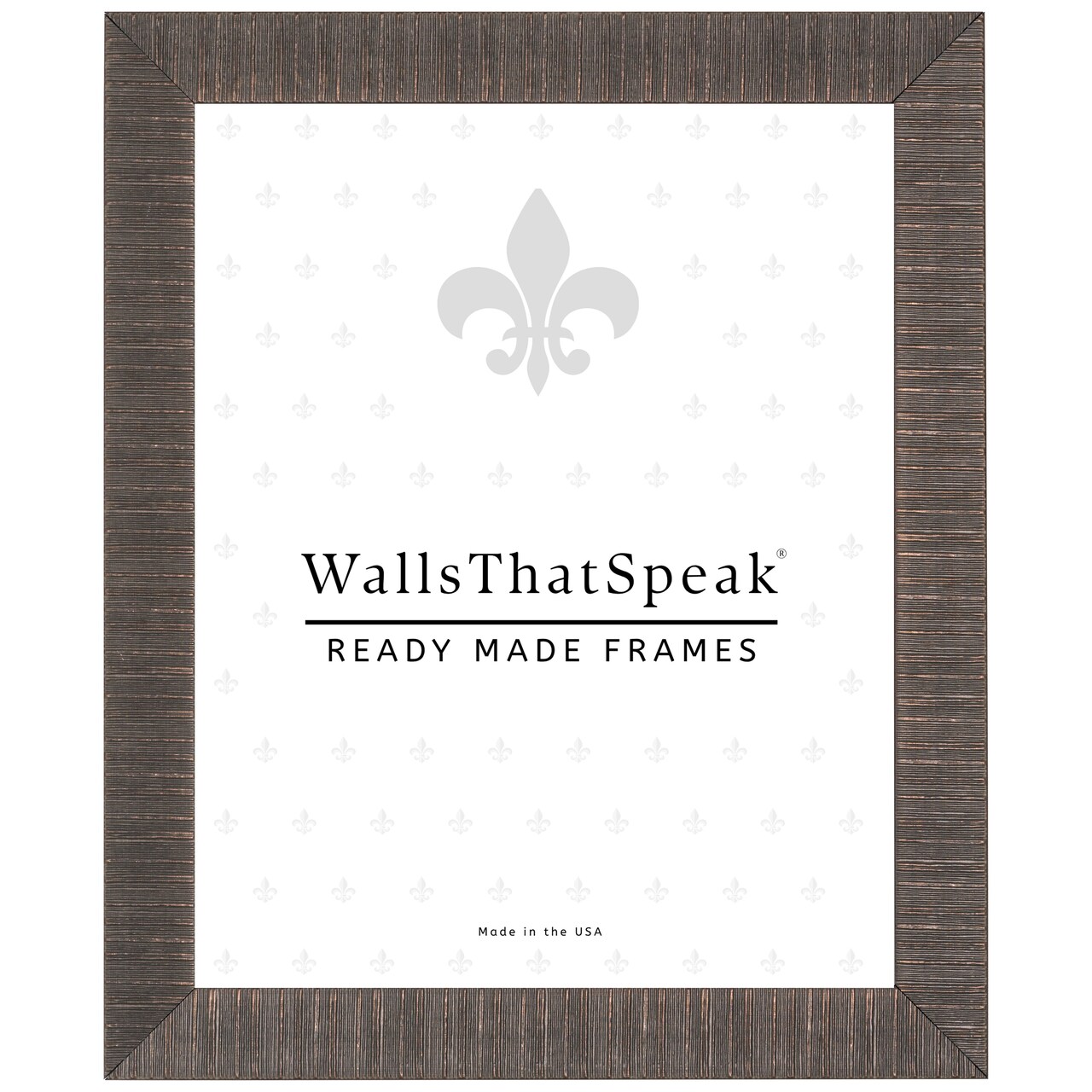 24x32 Picture Frame, Linear 1 Inch Polystyrene Moulding, Wall Display Frame for Art, Posters, or Photos by wallsthatspeak
